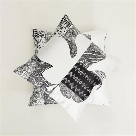 Buy NGO Aayush Black Digital Printed Cushion Cover - Set of 2 from Home ...