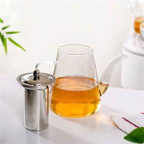 Borosilicate Glass Teapot With Infuser 900ml Online - Premium Tea Pot ...