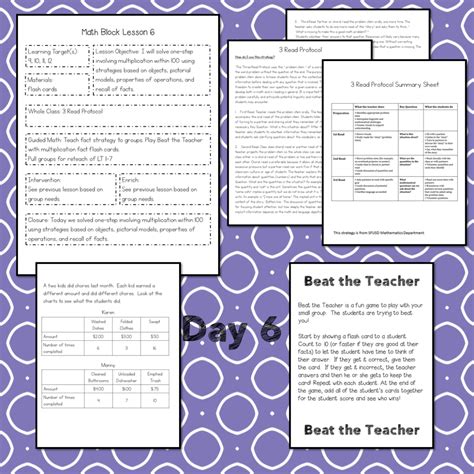 3rd Grade Math Lesson 的图像结果