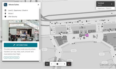 Minute Suites at Charlotte International Airport (CLT) Atrium