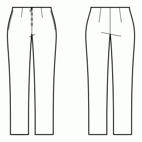 Pants #109281 - Made to Measure Sewing Pattern by Sewist CAD Online ...