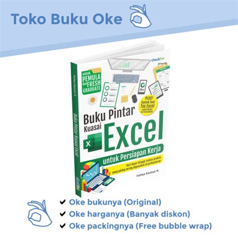Jual Buku Pintar Kuasai Excel (Untuk Persiapan Kerja) - Kab. Sleman ...