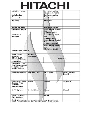 How to confirm the model/serial #Heat PumpAC Doc Template | pdfFiller