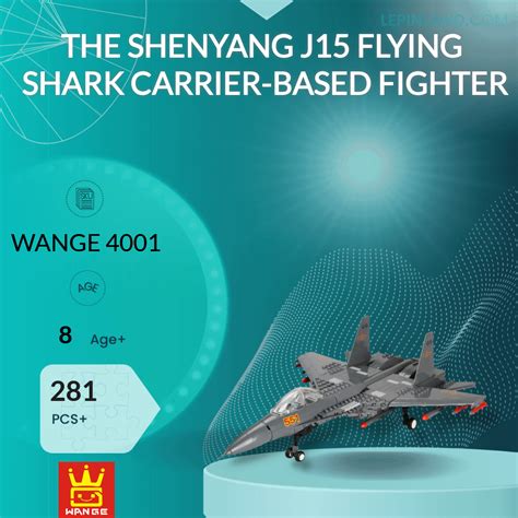 Military WANGE 4001 The Shenyang J15 Flying Shark Carrier-based Fighter - LEPIN™ Land Shop