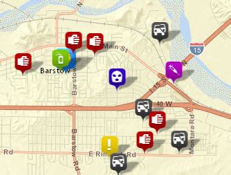 Crime Mapping | City of Barstow