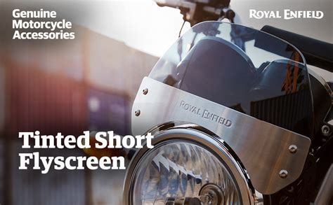 Royal Enfield 1990413 Short Flyscreen, Procured Kit for Interceptor 650 ...