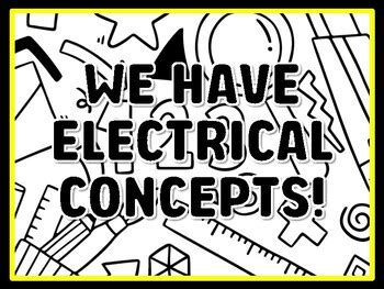 WE HAVE ELECTRICAL CONCEPTS! Grade 3 Science Door Decor school resource ...