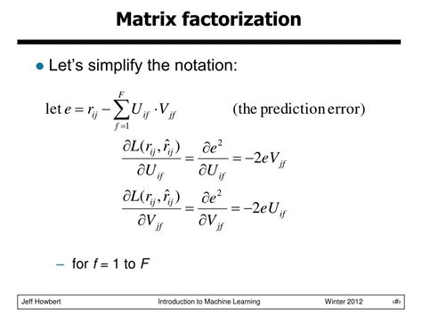 Image result for Matrix Factorization
