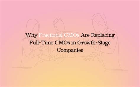 Why Fractional CMOs Are Replacing Full-Time CMOs in Growth-Stage ...