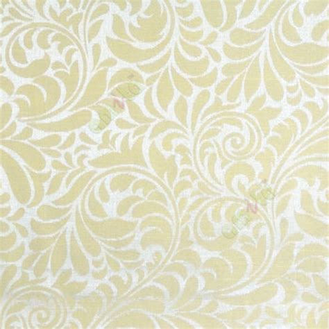 Green color busy pattern with swirls floral leaf designs vertical thin ...