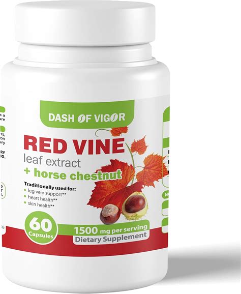 Red Vine Leaf and Horse Chestnut Extract for Healthy Nepal | Ubuy