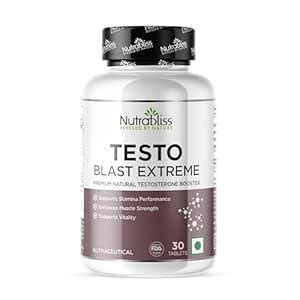 Nutrabliss Testo Blast Extreme for Men – Testosterone Booster ...