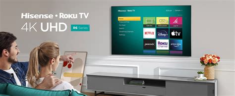 65" 4K UHD Hisense Roku TV (65R6E4) - Hisense USA