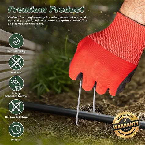 FEEDGARDEN FEED GARDEN 6 Inch 25 Pack Galvanized Landscape India | Ubuy