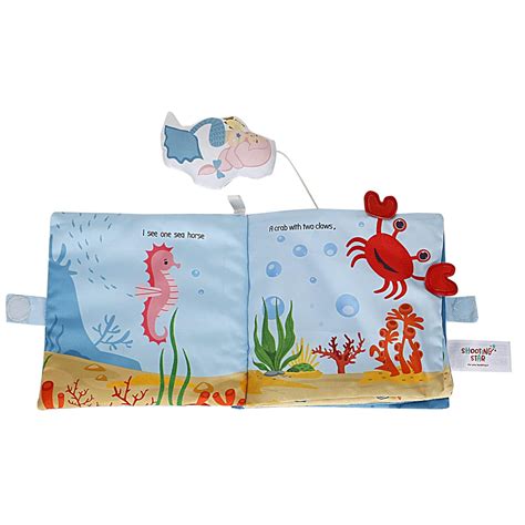 Shooting Star Crinkling Book - Sensory Play – Krazy Caterpillar