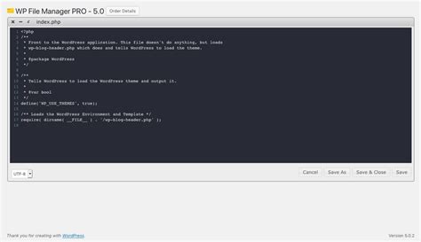 Image result for WordPress File Manager