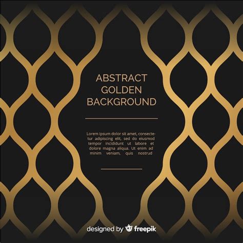 Gouden lijnen achtergrond | Gratis Vector