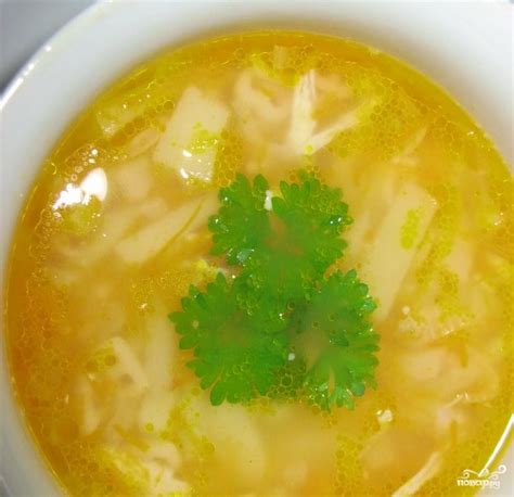 Суп с макаронами и курицей - пошаговый рецепт с фото на Повар.ру
