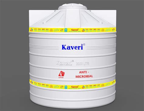 Kaveri 4 Layers Water Tank 2000 LTR. | Safe for Drinking Water, Insect ...