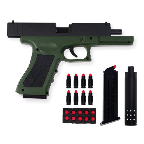 Gex Shooting Game Toy Guns for Kids & Adults Soft Bullets Blaster Gun ...