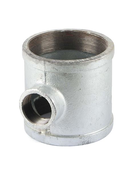GALV. REDUCER TEE 1-1/2" x 4"