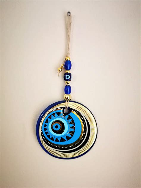 Modern large evil eye wall hanging evil eye protection nazar boncuk ...