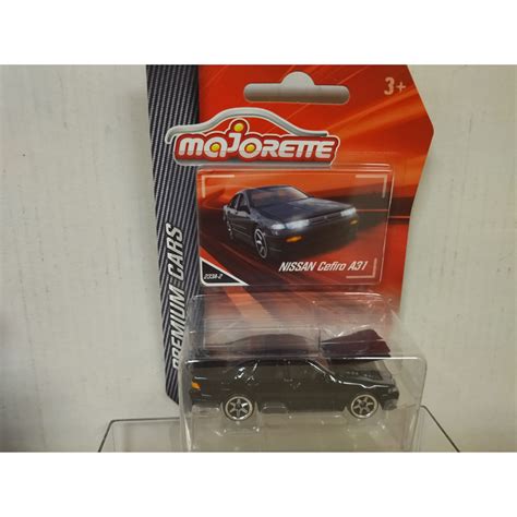 NISSAN CEFIRO A31 BLACK PREMIUM CARS 1:64 MAJORETTE - BCN STOCK CARS