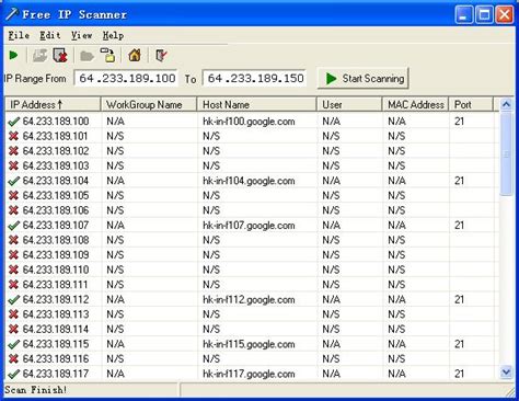 Scan All The Computer IP Addresses Inside Your Network In One Click ...