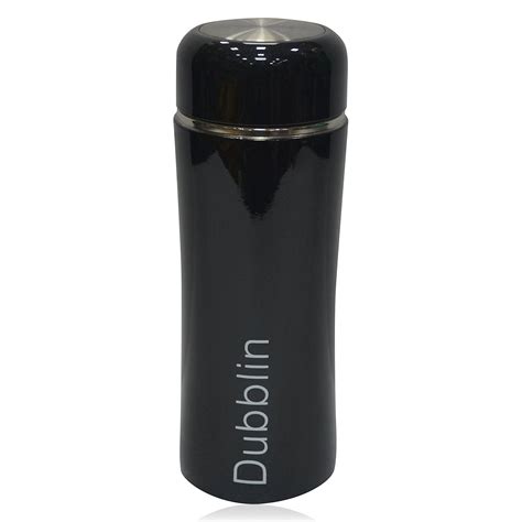 Dubblin Micky Classy Black Thermos Water Bottle,260 ml,Pack of 1,Hot ...