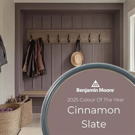 Introducing Benjamin Moore’s Color of the Year 2025: Cinnamon Slate ...