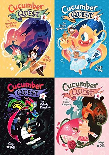 Cucumber Quest Series Set 1-4 : Amazon.in: Books