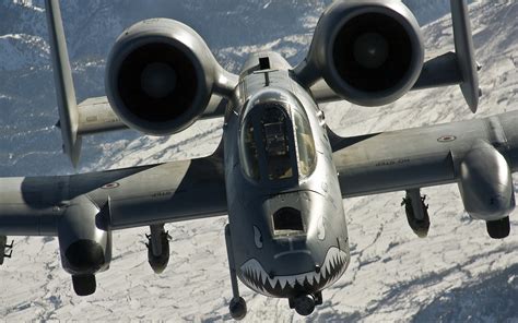 Download Military Fairchild Republic A-10 Thunderbolt II HD Wallpaper