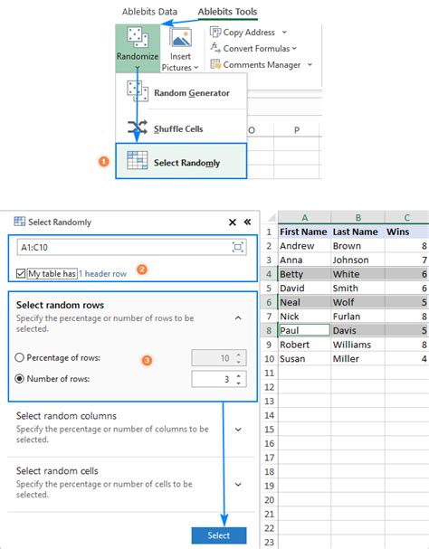 Random Sampling in Excel 的图像结果