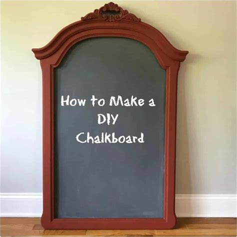 How to Make a Chalkboard Sign Using a Frame 的图像结果