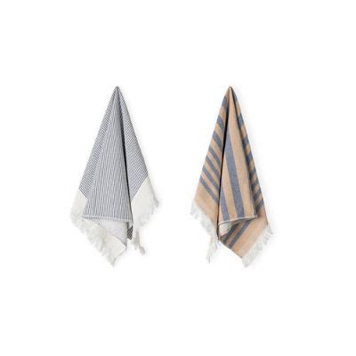 Casafina Terry Stripe Kitchen Towels, Set of Two | Frontgate