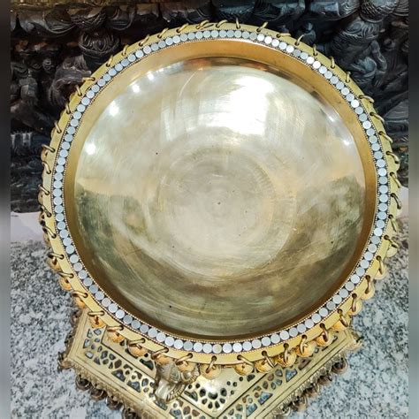 Buy Brass Big urli With stand 25" - Budhshiv.com