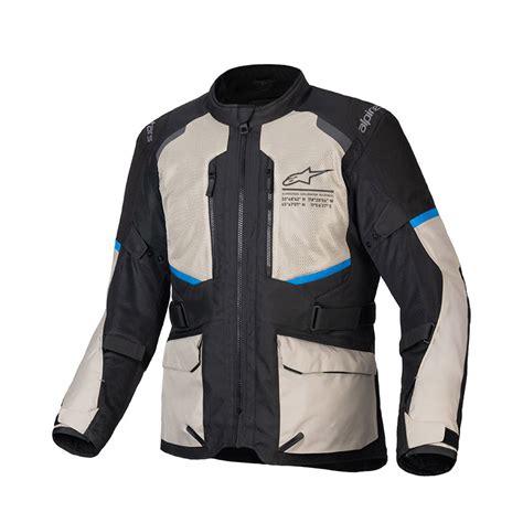 Alpinestars Andes Air Drystar Grey Blue Jacket