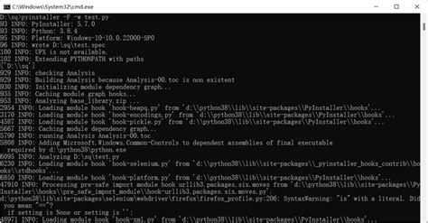 Py2exe Vs Pyinstaller 的图像结果