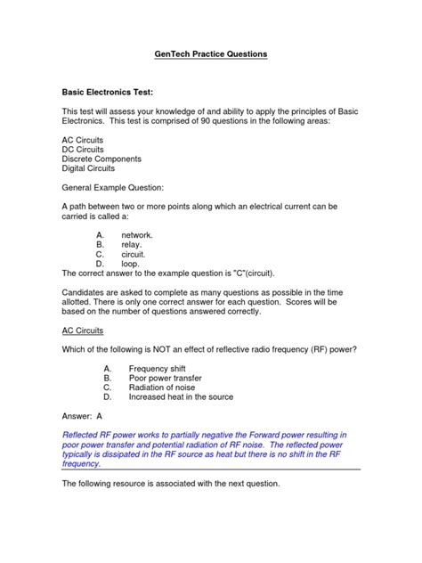 Image result for Basic Electronics Math Quiz