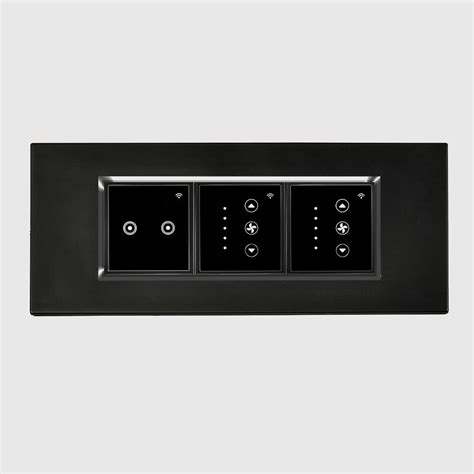 L&G 6M Smart Touch Switch Board | 2 Smart Switch Control, 2 Smart Fan ...