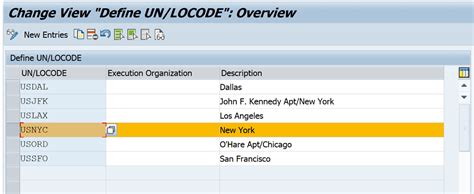 UN/LOCODE Explained 的图像结果