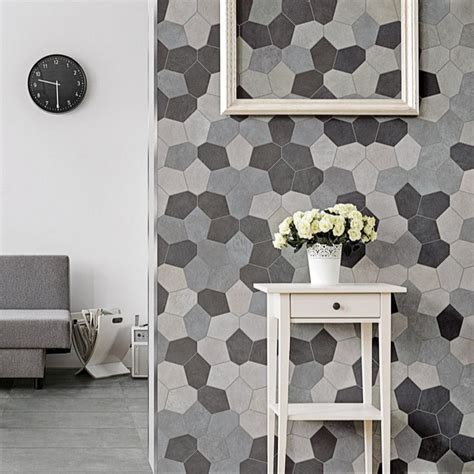 Florida Tile 12" x 13" NY2LA Rectified Matte Mix Polygon Porcelain Mos