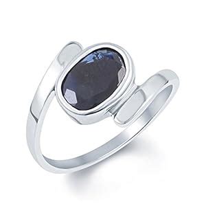 Buy KUNDALI GEMS Blue Sapphire Neelam Original & Natural Stone Pure ...