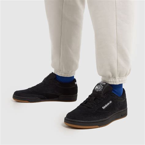 Mens Black Reebok Club C 85 Trainers | schuh