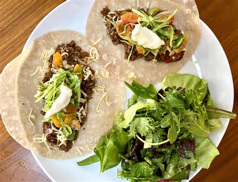 "Healthy Taco Bell" Ground Beef Tacos - Kelsey Leland Functional ...