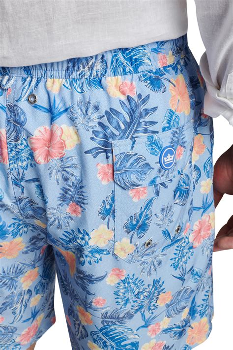 Peter Millar - Blue Sound Moanalua Swim Trunks | Mitchell Stores