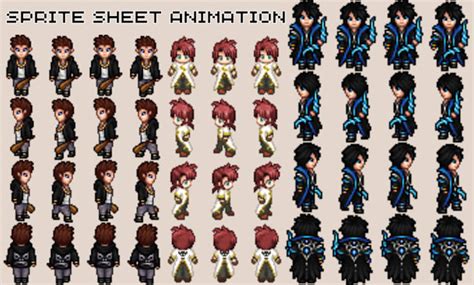 Sprite Animation Pixel Size Chart 的图像结果