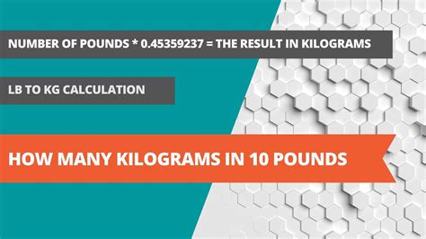 10 lbs to kg - 10 kg to lbs