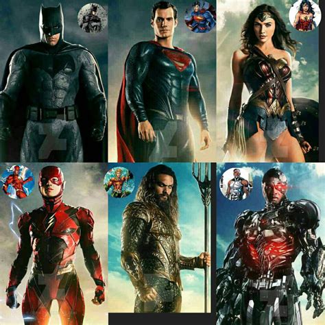 Justice League Characters Movie