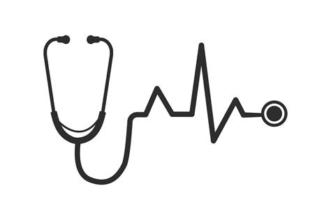 Stethoscope Vector, Medical tools Vector, Stethoscope illustration ...